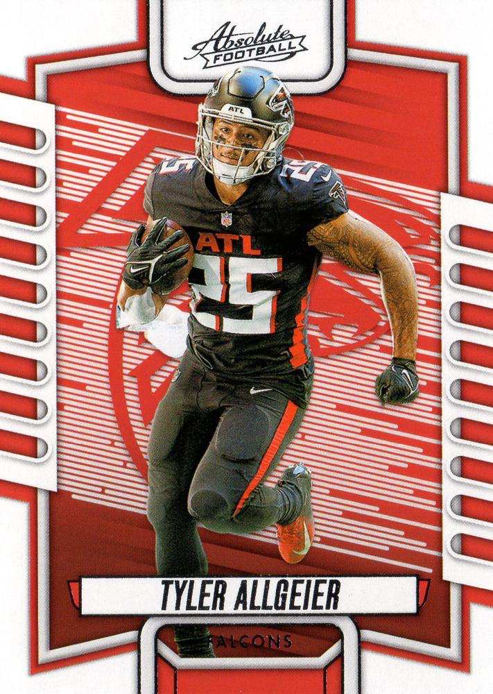 2023 Panini Absolute Tyler Allgeier #50 Atlanta Falcons