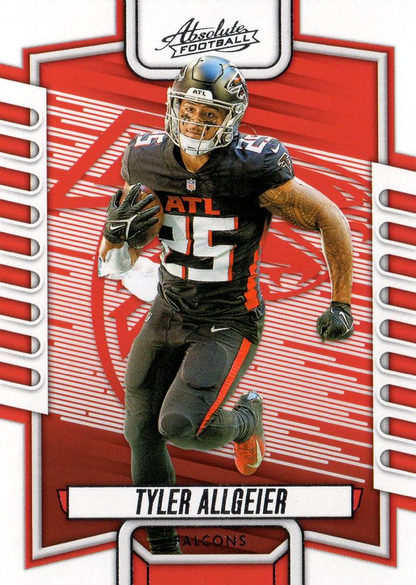 2023 Panini Absolute Tyler Allgeier #50 Atlanta Falcons