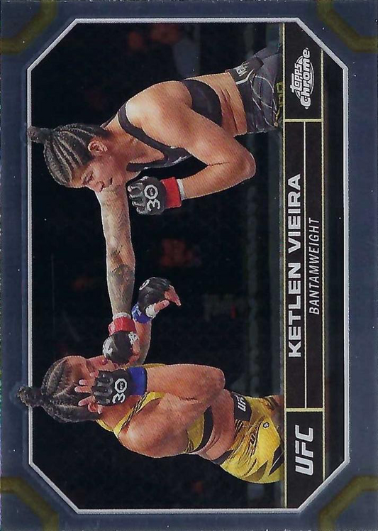 2024 Topps Chrome UFC Ketlen Vieira #111