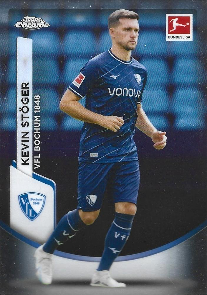 2023 Topps Chrome Bundesliga Kevin Stoger #11 VfL Bochum 1848