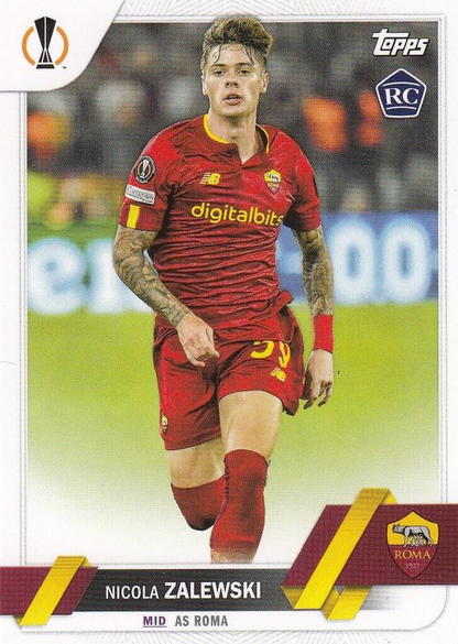2022 Topps UCC Nicola Zalewski RC #59 Roma