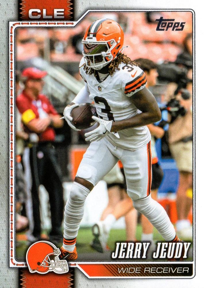 2026 Topps Flagship Jerry Jeudy #48 Cleveland Browns