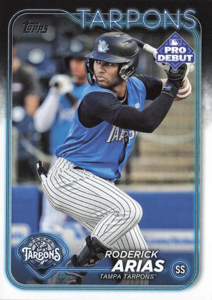 2024 Topps Pro Debut Roderick Arias #PD-80 Tampa Tarpons
