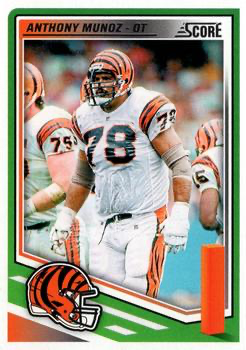 2025 Panini Score Anthony Munoz #162 Cincinnati Bengals