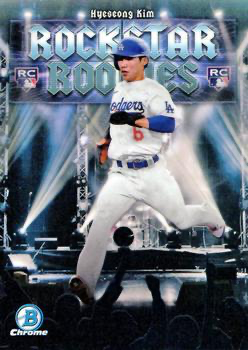 2025 Topps Bowman Rockstar Rookies Hyeseong Kim #RR-3 Los Angeles Dodgers