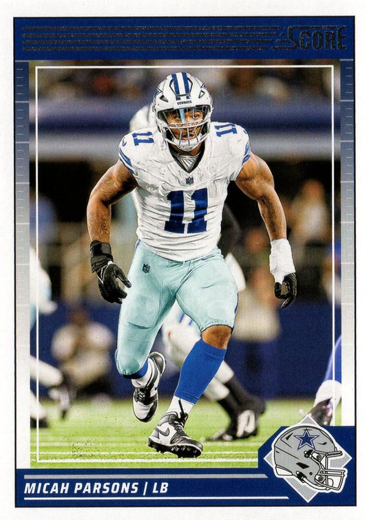 2024 Panini Score Football Micah Parsons Dallas Cowboys #77