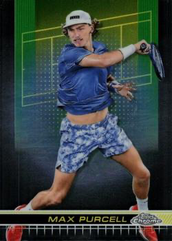 2024 Topps Chrome Tennis Max Purcell #13