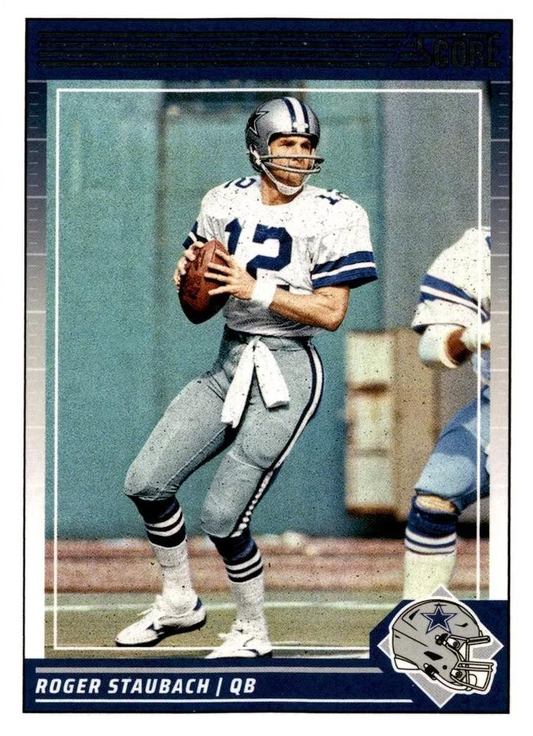 2024 Panini Score Football Roger Staubach Dallas Cowboys #296