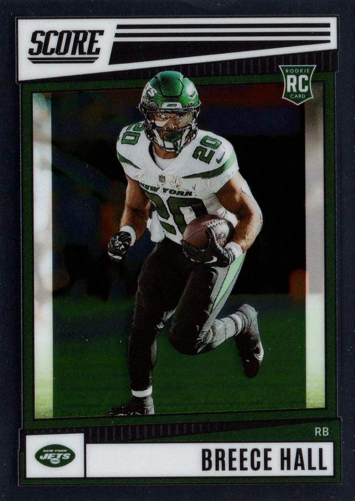 2022 Panini Chronicles Score Premium Rookies Breece Hall #SP-330