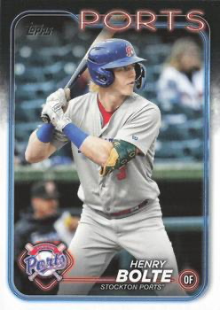 2024 Topps Pro Debut Henry Bolte #PD-69 Stockton Ports