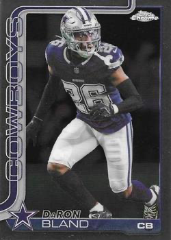 2025 Topps Chrome NFL DaRon Bland #82 Dallas Cowboys