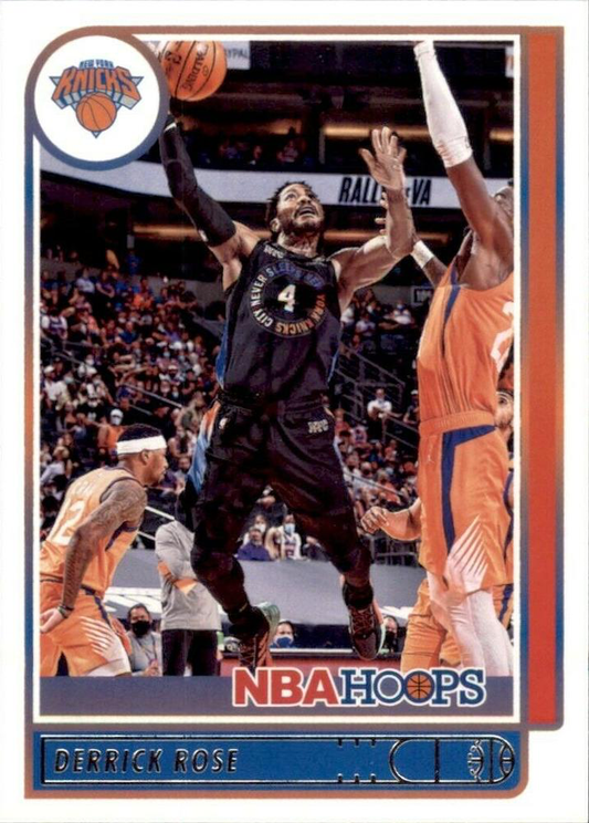 2021 Panini Hoops Derrick Rose #167 New York Knicks