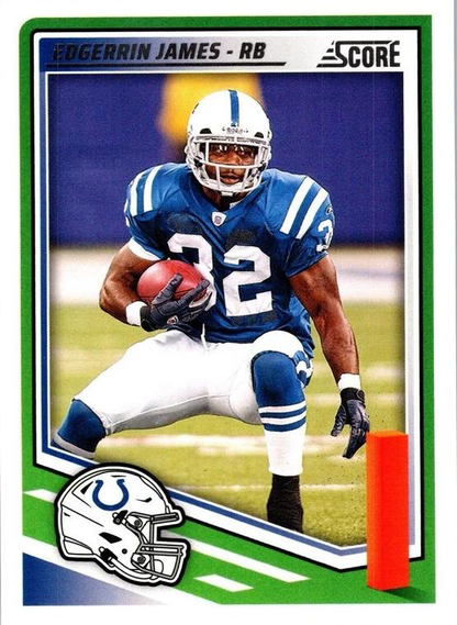 2025 Panini Score Edgerrin James #68 Indianapolis Colts