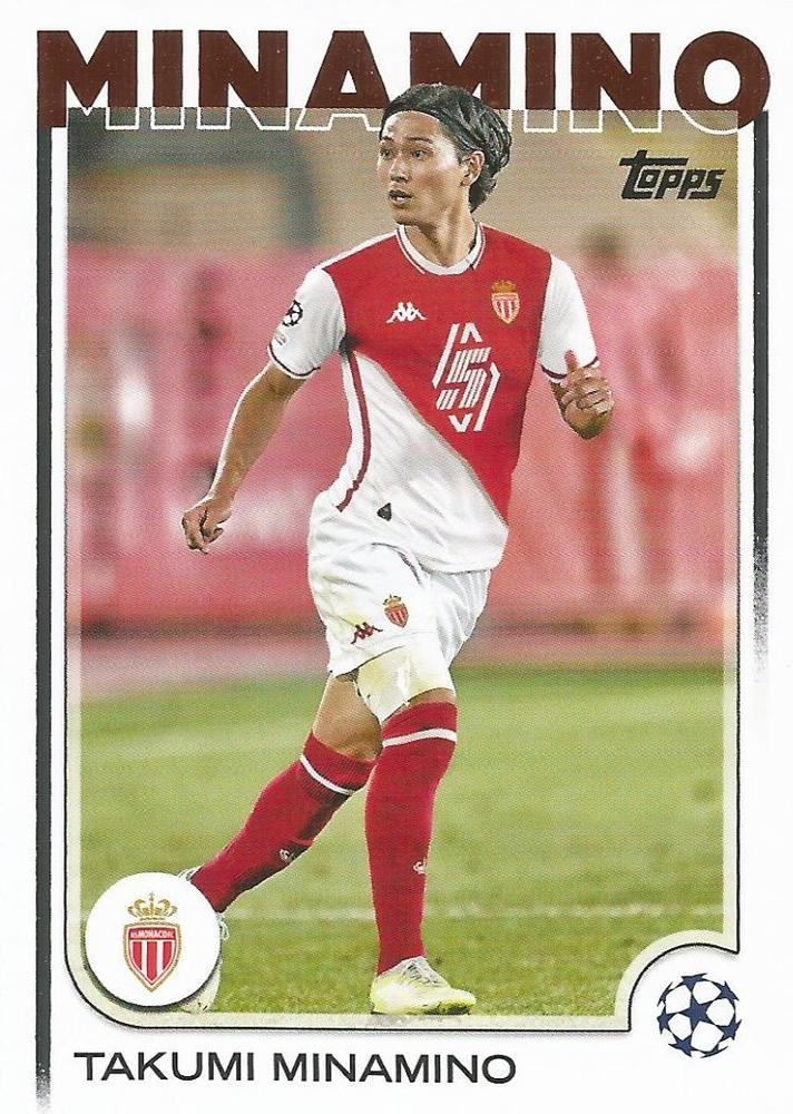 2024 Topps UCC Takumi Minamino #57 AS Monaco