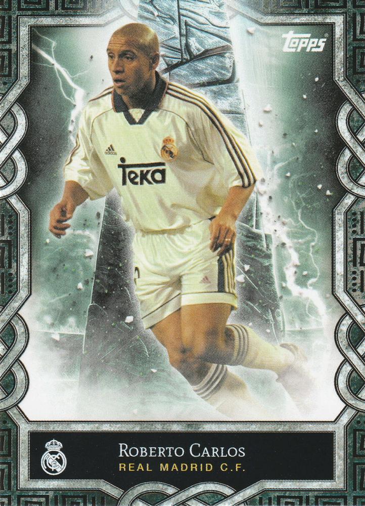 2024 Topps Real Madrid Fan Set Monolith Roberto Carlos #MO-1 Real Madrid CF