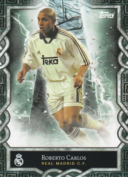 2024 Topps Real Madrid Fan Set Monolith Roberto Carlos #MO-1 Real Madrid CF