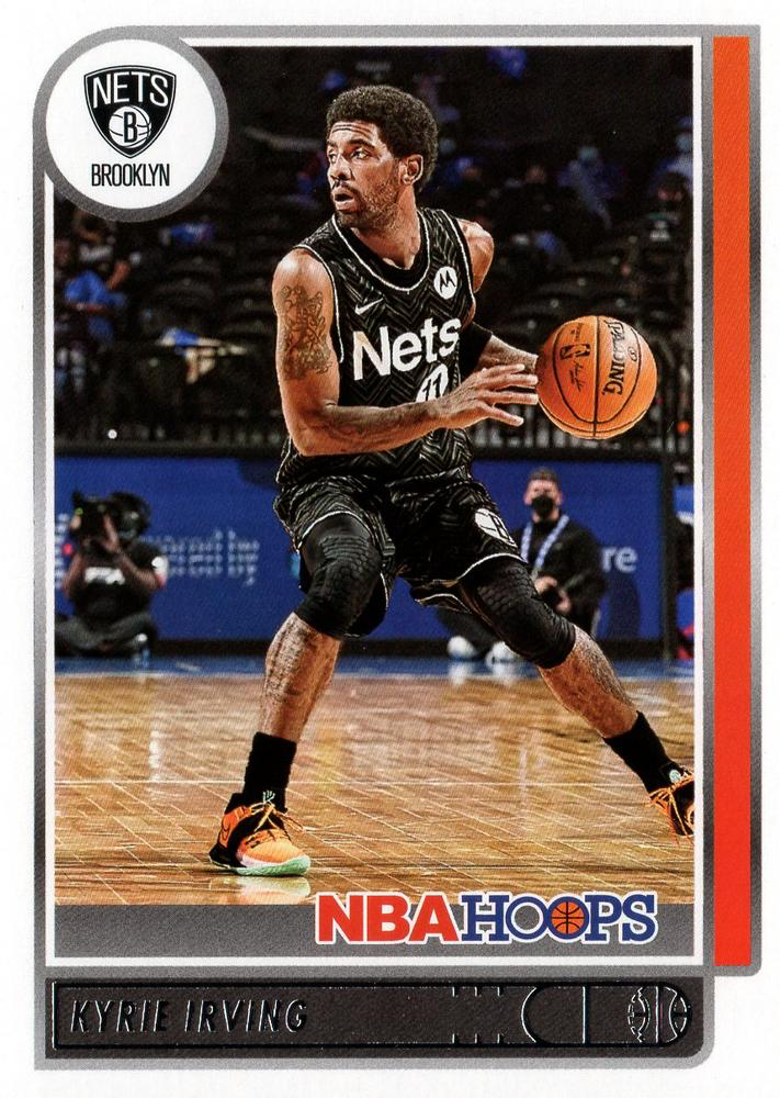 2021 Panini Hoops Kyrie Irving #77 Brooklyn Nets