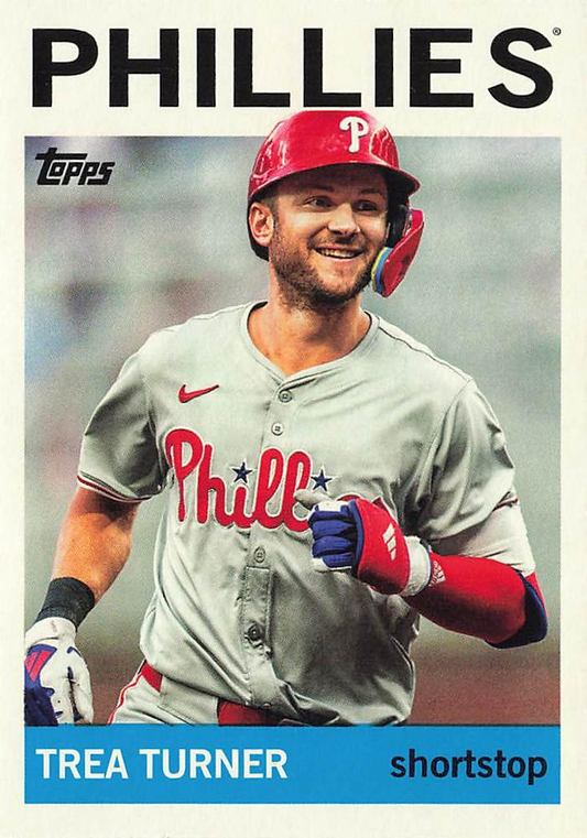 2025 Topps Archives Trea Turner #52 Philadelphia Phillies