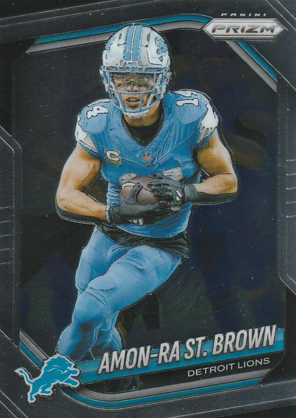 2025 Panini Prizm Amon-Ra St. Brown #187 Detroit Lions