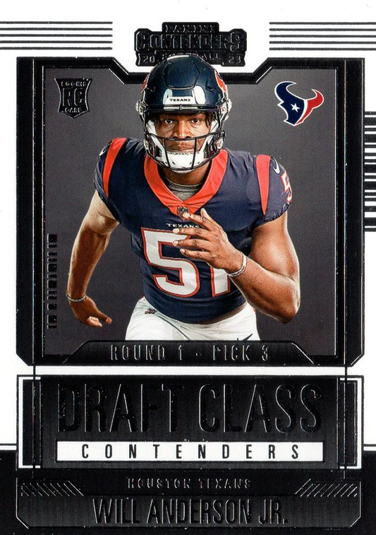 2023 Panini Contenders Draft Class Contenders Will Anderson Jr. Houston Texans #24