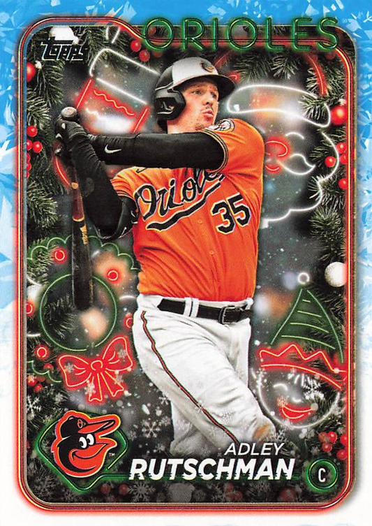 2024 Topps Holiday Adley Rutschman Baltimore Orioles #H194