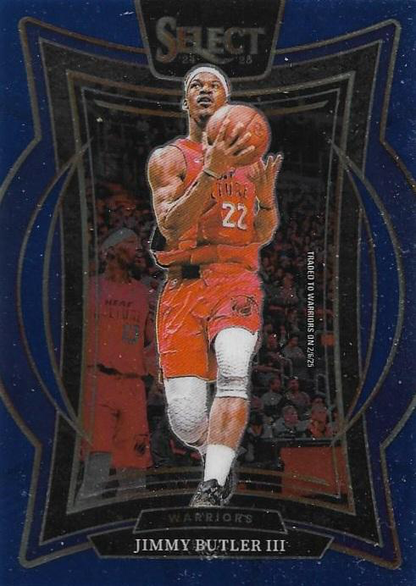 2024 Panini Select Jimmy Butler III Blue #34 Golden State Warriors