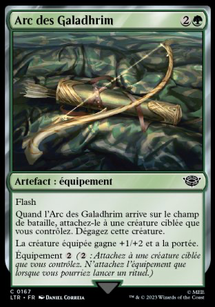 2023 Magic MTG Le Seigneur des Anneaux Arc des Galadhrim LTR #167