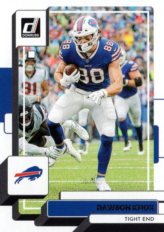 2022 Panini Donruss Dawson Knox #115 Buffalo Bills