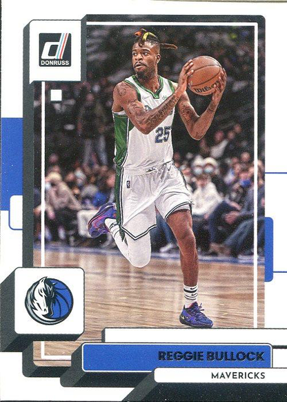 2022 Panini Donruss Reggie Bullock #183 Dallas Mavericks