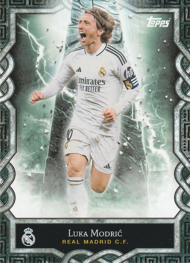 2024 Topps Real Madrid Fan Set Monolith Luka Modrić #MO-5 Real Madrid CF
