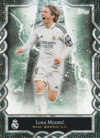 2024 Topps Real Madrid Fan Set Monolith Luka Modrić #MO-5 Real Madrid CF