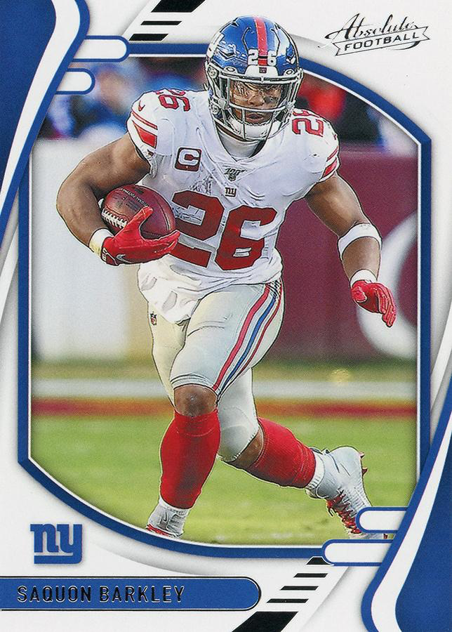 2021 Panini Absolute Retail Saquon Barkley #23 New York Giants
