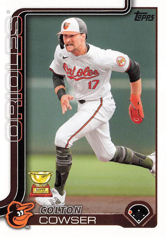 2025 Topps Series 1 Colton Cowser Baltimore Orioles #230