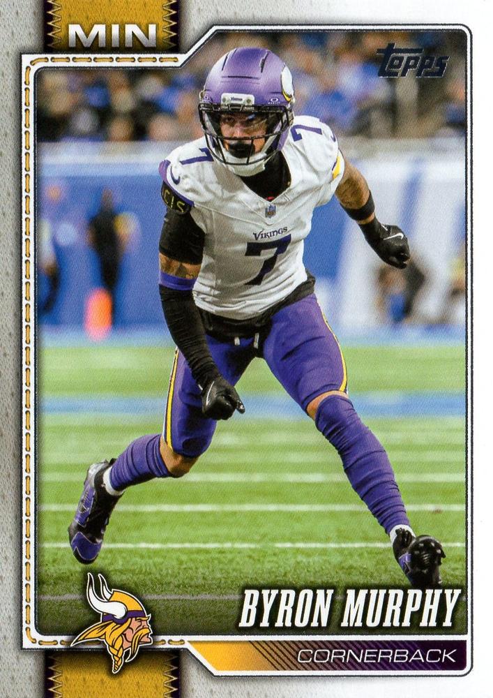 2026 Topps Flagship Byron Murphy #133 Minnesota Vikings