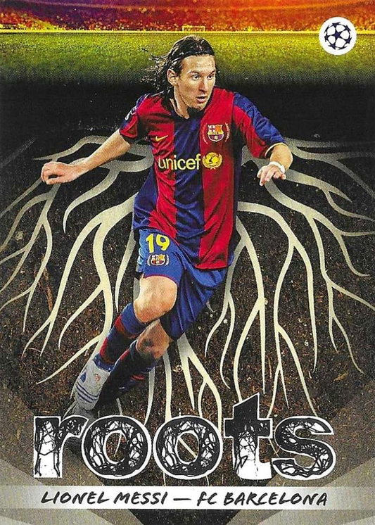 2025 Topps Flagship UCC Roots Lionel Messi #RT-15 FC Barcelona