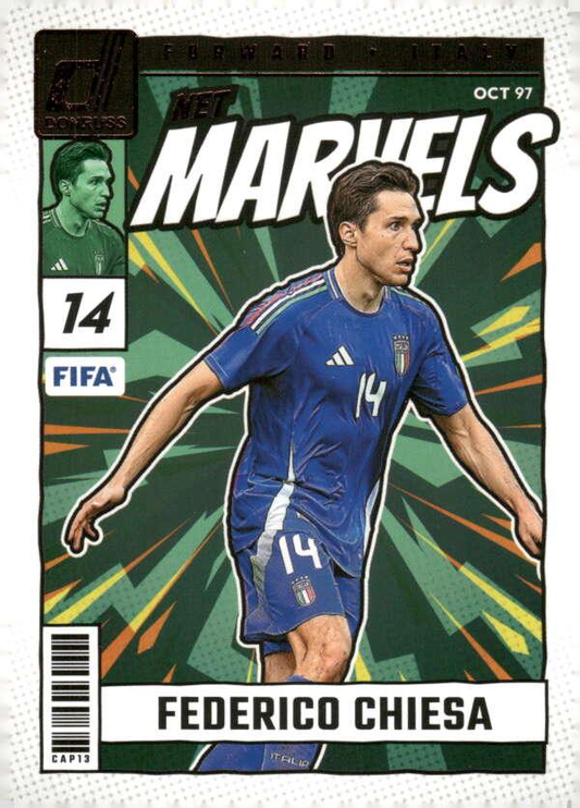 2024 Panini Donruss Net Marvels Federico Chiesa #18 Italy