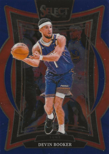 2024 Panini Select Devin Booker Blue #16 Phoenix Suns