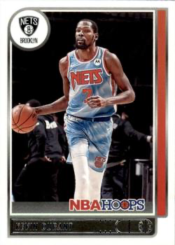 2021 Panini Hoops Kevin Durant #87 Brooklyn Nets