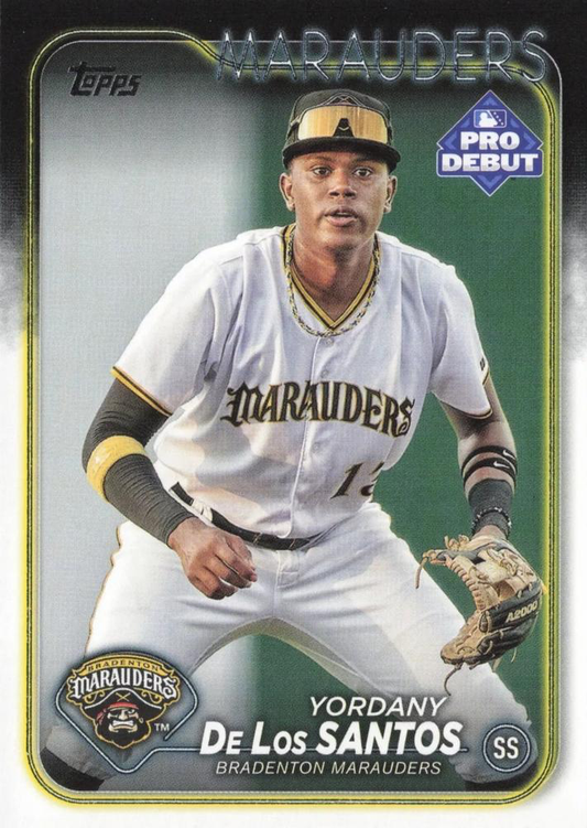 2024 Topps Pro Debut Yordany De Los Santos #PD-135 Bradenton Marauders