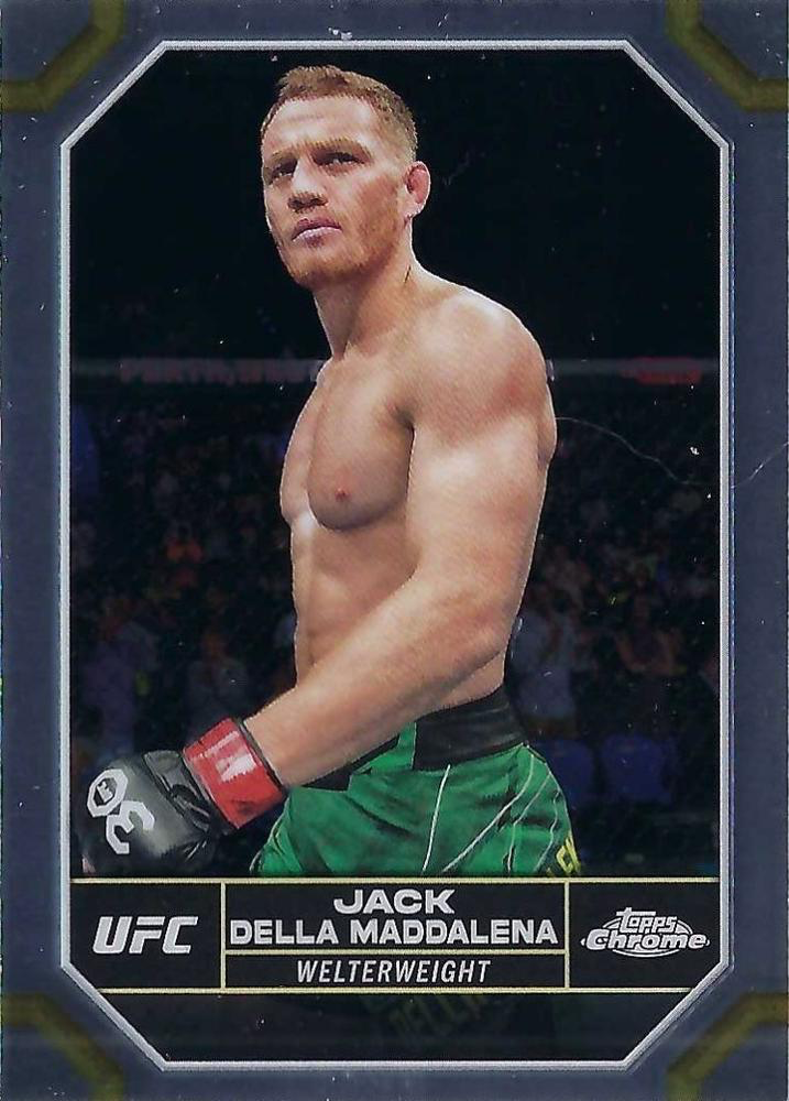 2024 Topps Chrome UFC Jack Della Maddalena #82