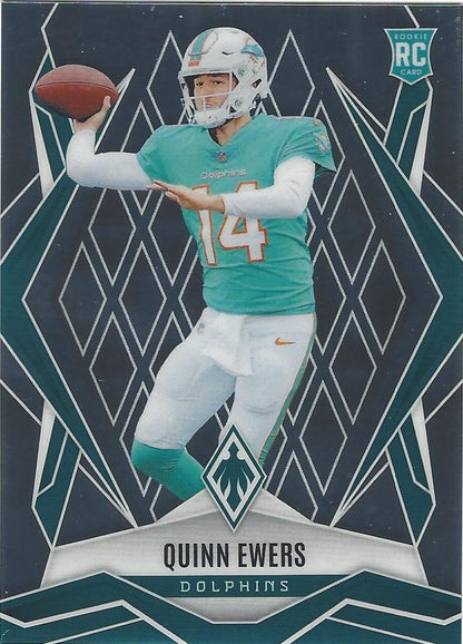 2025 Panini Phoenix RC Quinn Ewers #159 Miami Dolphins