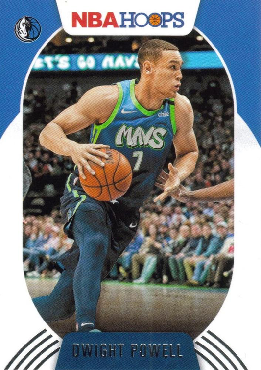 2020 Panini Hoops Dwight Powell #40 Dallas Mavericks