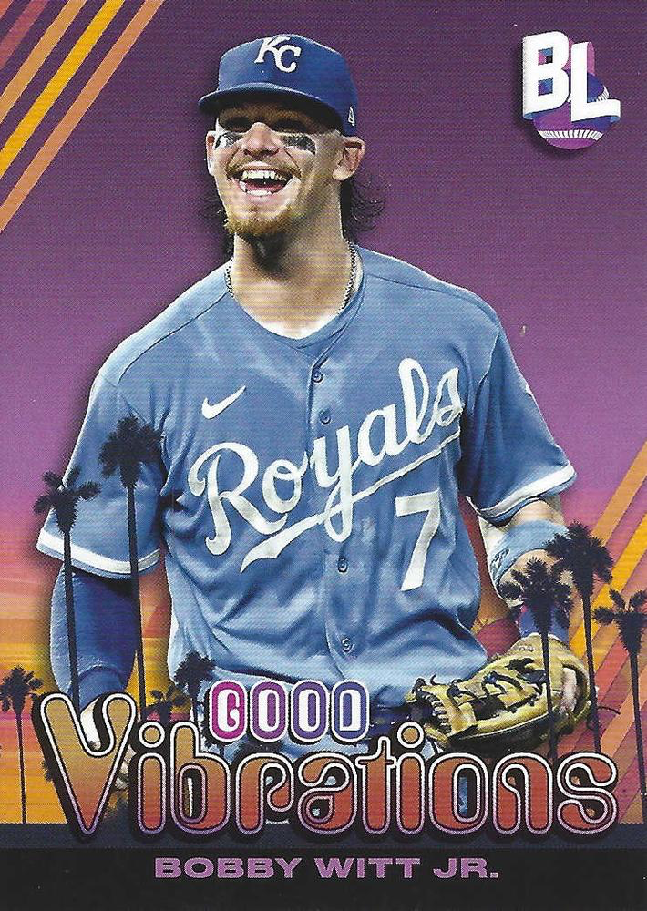2024 Topps Big League Good Vibrations Bobby Witt Jr. Kansas City Royals #GV-38