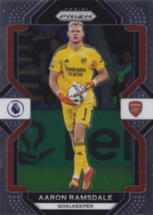 2022 Panini Prizm Premier League Aaron Ramsdale #160 Arsenal FC