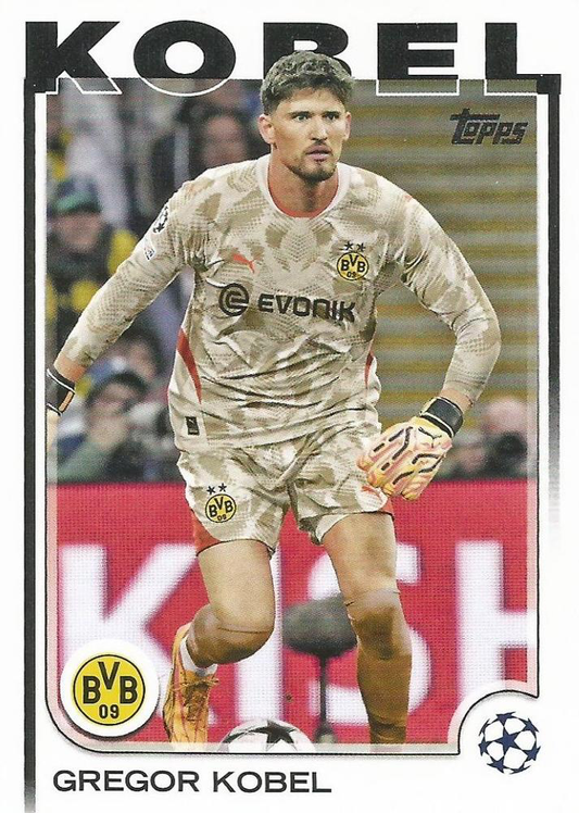 2024 Topps UCC Gregor Kobel #168 Borussia Dortmund