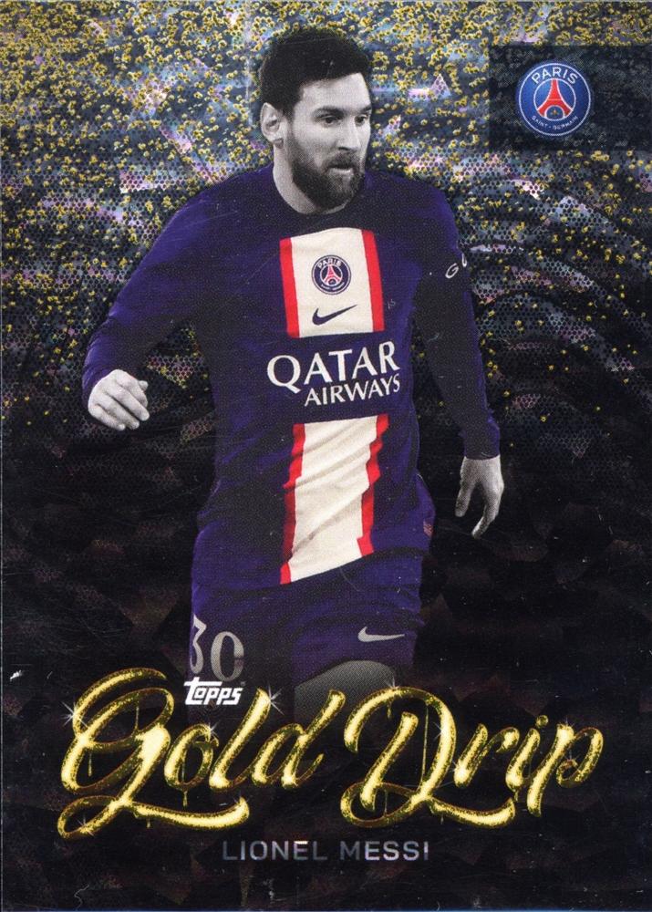 2022 Topps PSG Team Set Lionel Messi #48 Paris Saint-Germain