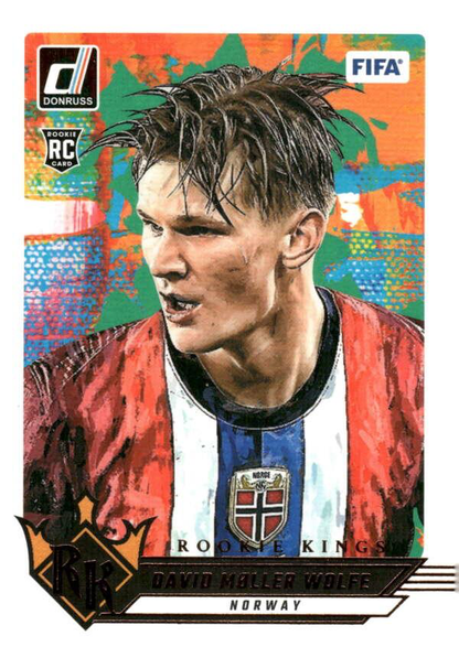 2024 Panini Donruss Rookie Kings David Moller Wolfe #22 Norway