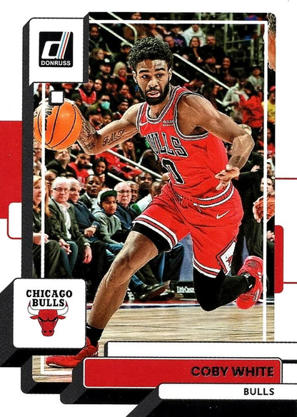 2022 Panini Donruss Coby White #33 Chicago Bulls