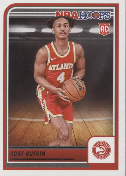 2023 Panini Hoops Kobe Bufkin RC #246 Atlanta Hawks