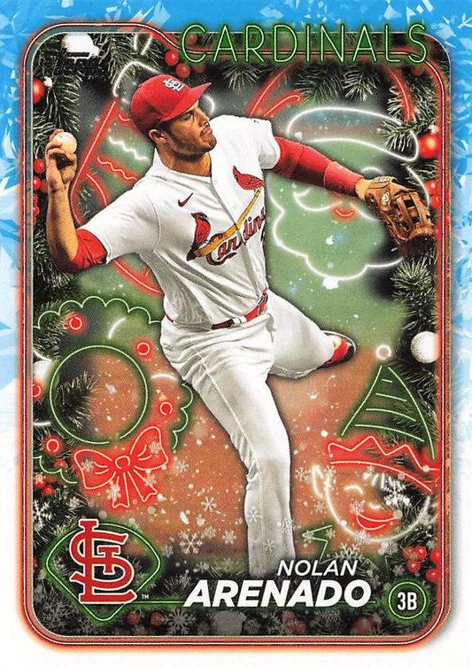 2024 Topps Holiday Nolan Arenado St. Louis Cardinals #H139